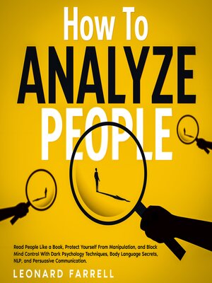 cover image of How to Analyze People
